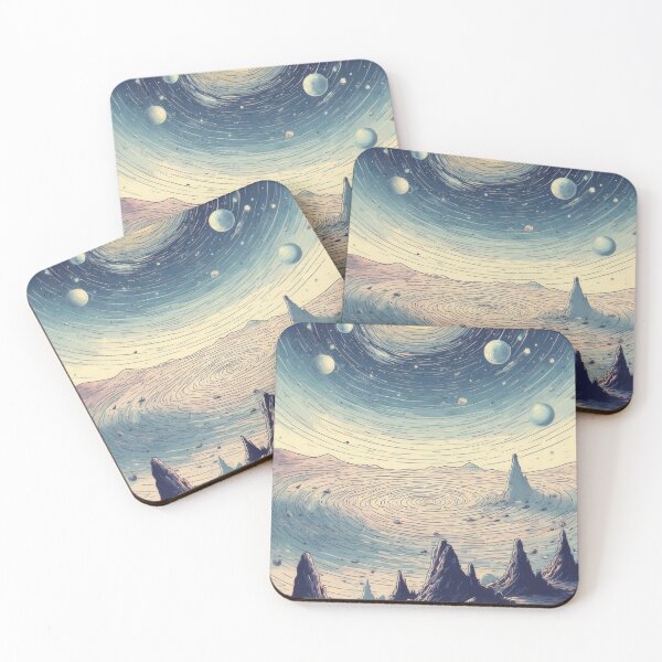 Item preview, Cosmic worlds, distant galaxies, alien planets designed and sold by Mianku | Für das Leben.