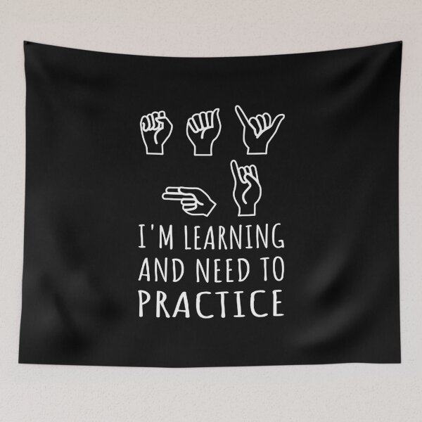 Item preview, ASL Say Hi II - American Sign Language designed and sold by Lemon Pepper.