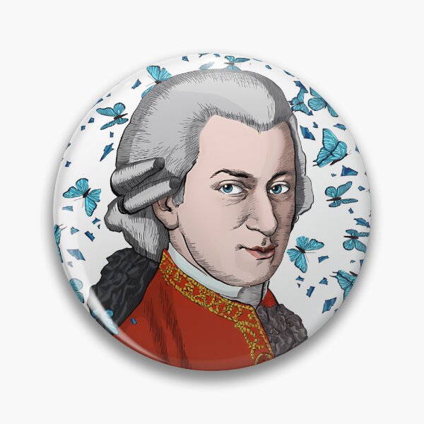 Item preview, Wolfgang Amadeus Mozart designed and sold by natakorn984.