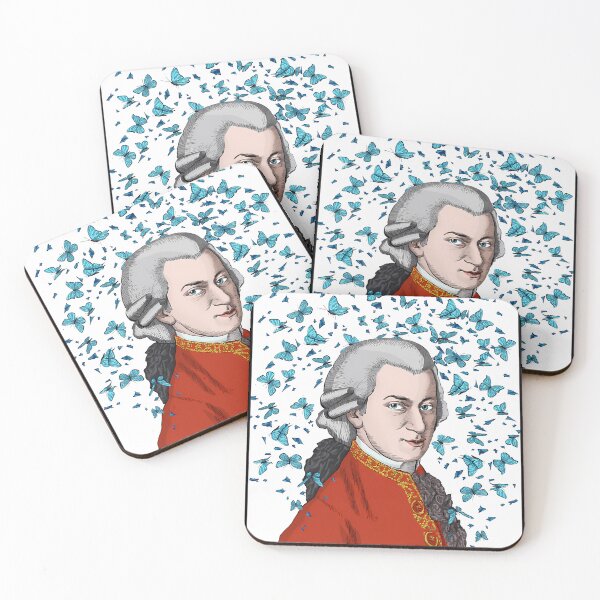 Item preview, Wolfgang Amadeus Mozart designed and sold by natakorn984.