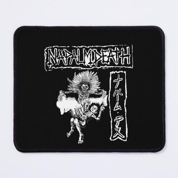 Item preview, Napalm Death Japanese Text Skeleton designed and sold by dip2ar.
