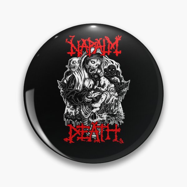 Item preview, Napalm Death Dark Illustrated Figure designed and sold by dip2ar.