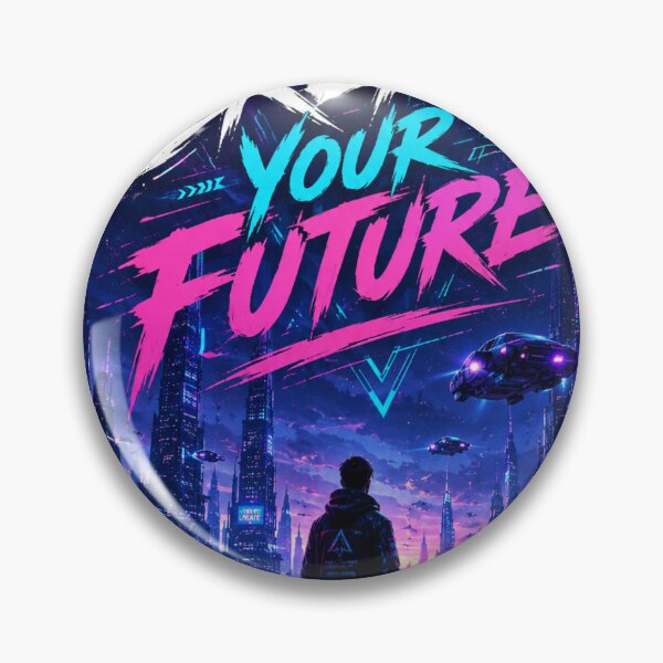 Item preview, Create Your Future Cyberpunk Vision designed and sold by CodePaws Creations.