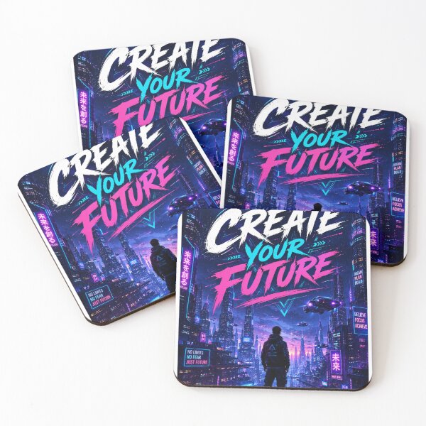 Item preview, Create Your Future Cyberpunk Vision designed and sold by CodePaws Creations.