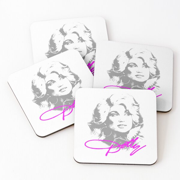 Item preview, Dolly Parton Portrait Pink Signature Poster designed and sold by nitroexcalibur.