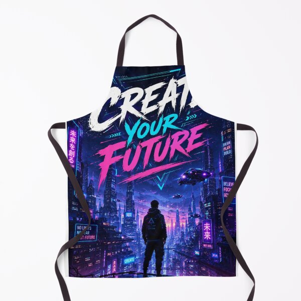 Item preview, Create Your Future Cyberpunk Vision designed and sold by CodePaws Creations.