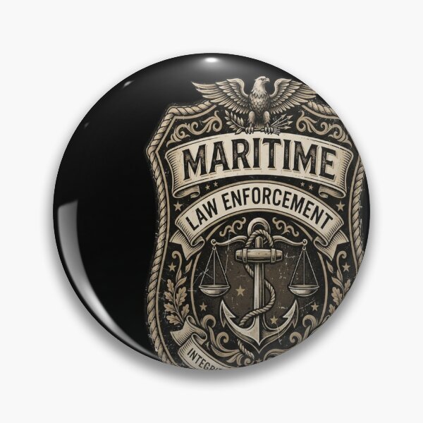 Item preview, Maritime Law Enforcement Vintage Badge | Coast Guard designed and sold by 7xShirt1.