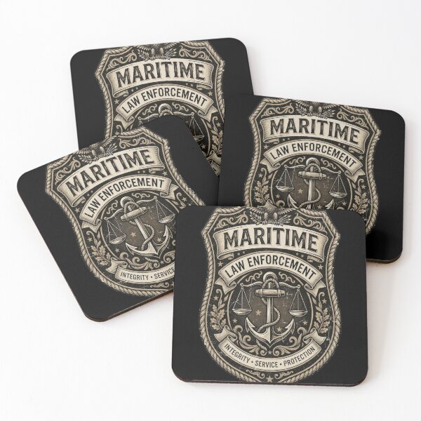 Item preview, Maritime Law Enforcement Vintage Badge | Coast Guard designed and sold by 7xShirt1.