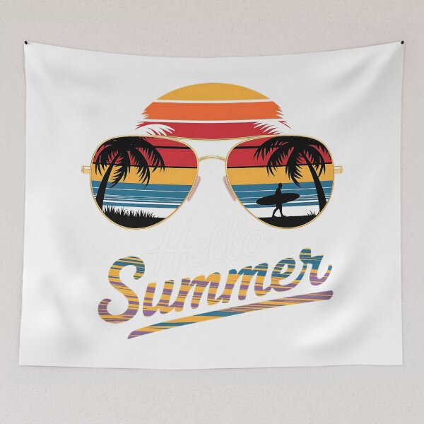 Item preview, Vintage Surf Beach Sunglasses Palm Tree Design designed and sold by Awarrie.