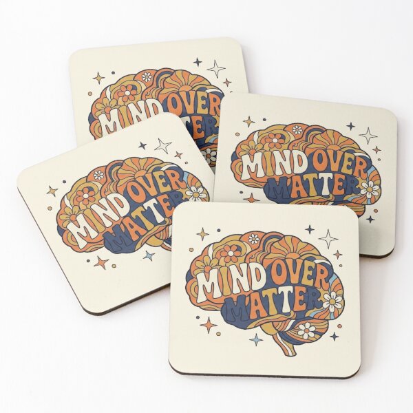 Item preview, MIND OVER MATTER Groovy Retro Brain designed and sold by iamadiii.