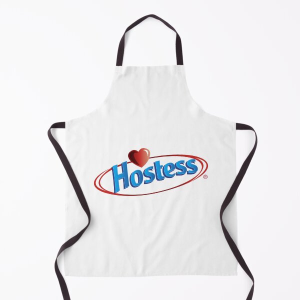 Item preview, Hostess Modern Red Heart Blue Oval Logo designed and sold by chaartis.