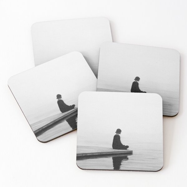 Item preview, Solitude on the Quiet Lake – Minimalist Pencil Drawing designed and sold by BoyanVBart.