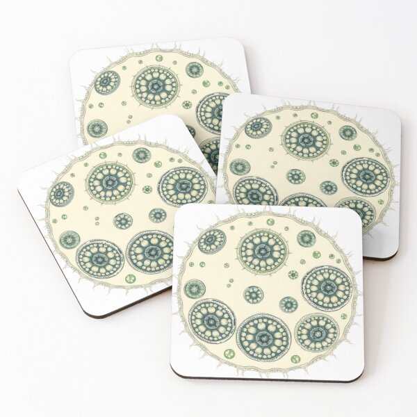 Item preview, Cyclospora Vintage Scientific Illustration | Microbiology Art | Biology Research Design designed and sold by MystiColo.