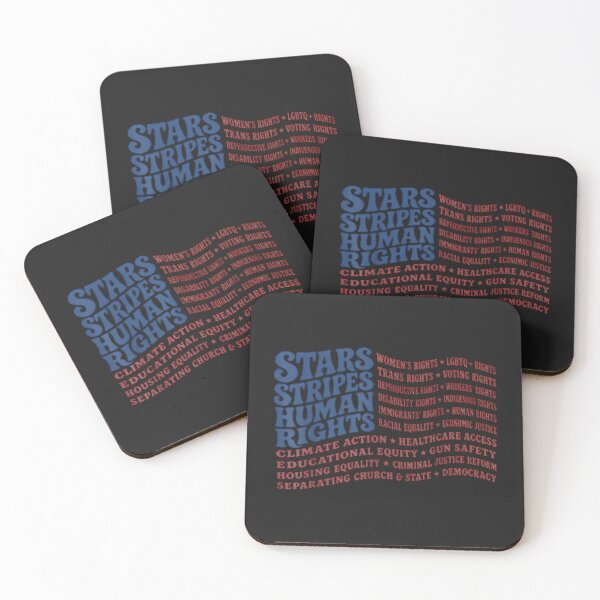 Item preview, 4th of July Shirt Stars Stripes and Human Rights USA Flag designed and sold by CriseldaBruning.