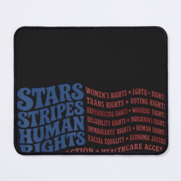 Item preview, 4th of July Shirt Stars Stripes and Human Rights USA Flag designed and sold by CriseldaBruning.