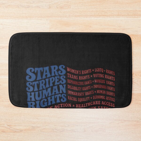 Item preview, 4th of July Shirt Stars Stripes and Human Rights USA Flag designed and sold by CriseldaBruning.