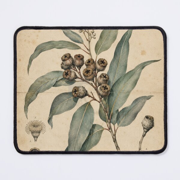 Item preview, Vintage Eucalyptus Botanical Study designed and sold by MWprint.