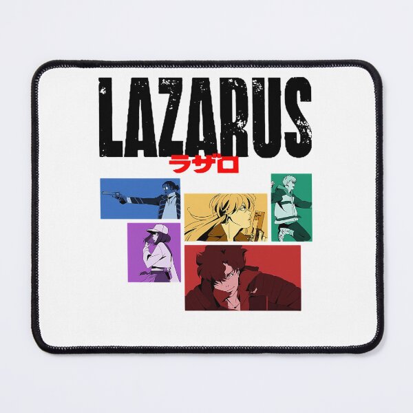 Item preview, Lazarus Anime Series Character Action Panels Poster designed and sold by nitroexcalibur.