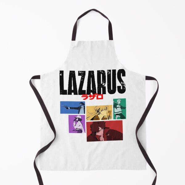 Item preview, Lazarus Anime Series Character Action Panels Poster designed and sold by nitroexcalibur.