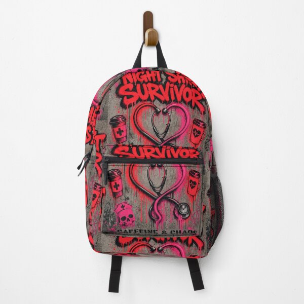 Item preview, Night Shift Survivor – Nurse Graffiti Design designed and sold by Arrow2025.