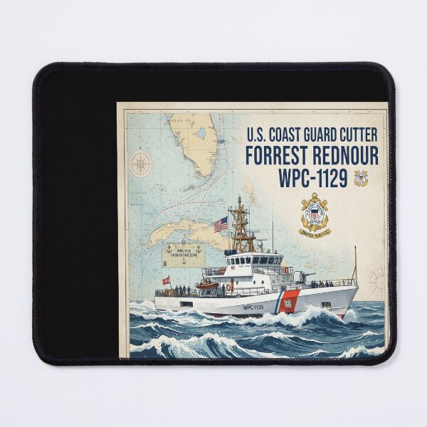 Item preview, Chart Art - Coast Guard Cutter Forrest Rednour designed and sold by 7xShirt1.