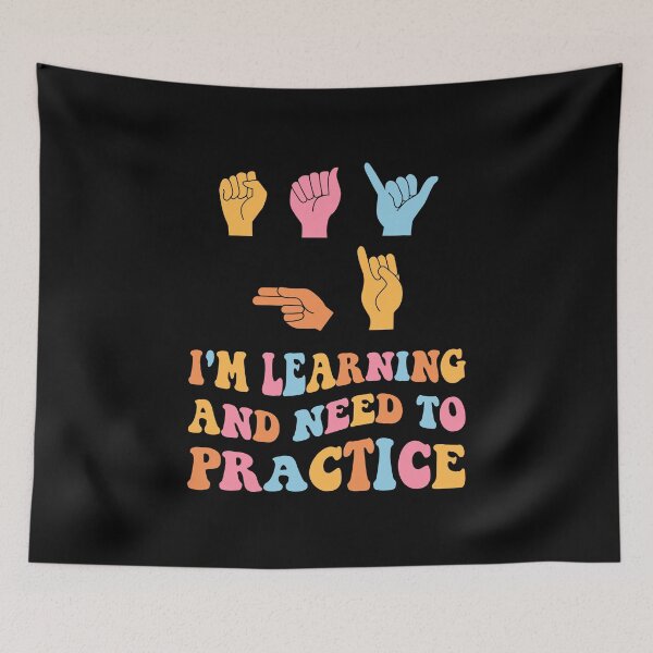 Item preview, ASL Say Hi III - American Sign Language designed and sold by Lemon Pepper.