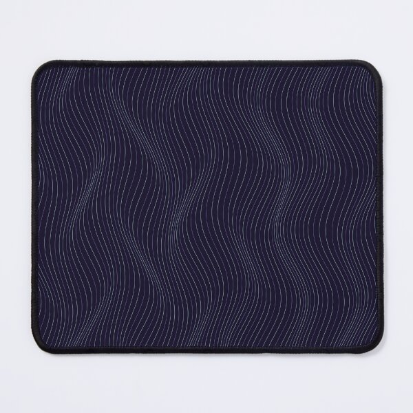Item preview, Minimalist Vertical Dotted Wave Pattern - Midnight Blue Pattern designed and sold by GraphyLab.