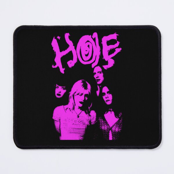 Item preview, Hole Band Portrait Neon Pink Grunge Poster designed and sold by nitroexcalibur.
