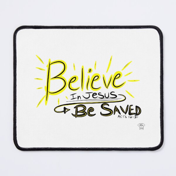 Item preview, Believe in Jesus! Be Saved! designed and sold by WEAR-SHARE316.