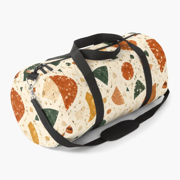 Item preview, Modern Autumn Terrazzo Stone Abstract Pattern designed and sold by Thai Vibe Studio.