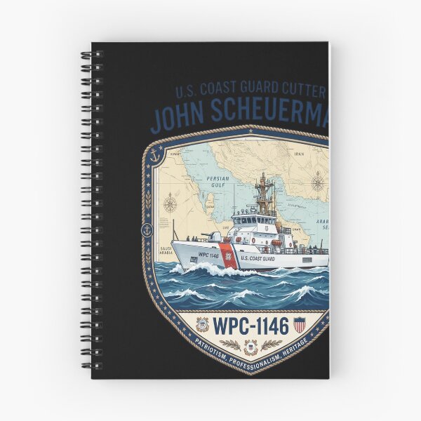 Item preview, Chart Art - Coast Guard Cutter John Scheuerman designed and sold by 7xShirt1.