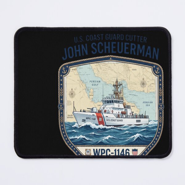 Item preview, Chart Art - Coast Guard Cutter John Scheuerman designed and sold by 7xShirt1.