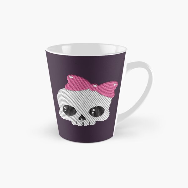 Item preview, Kawaii Skull Pink Bow Embroidery Patch Sticker designed and sold by · GAMING SOUL ·.