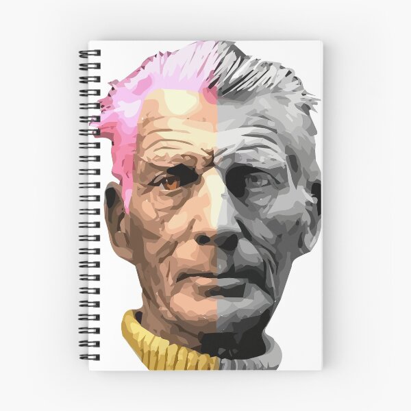 Item preview, Samuel Beckett Iconic Photo punked designed and sold by Turnip-Fish.