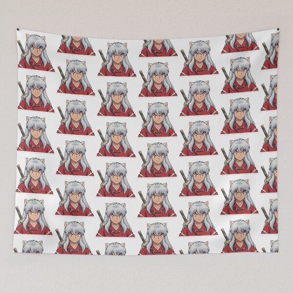 Item preview, InuYasha Aesthetic Anime Illustration designed and sold by abrar403.