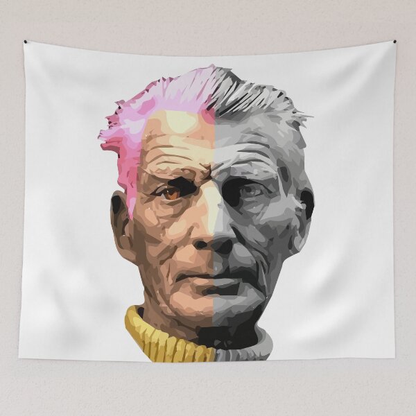 Item preview, Samuel Beckett Iconic Photo punked designed and sold by Turnip-Fish.