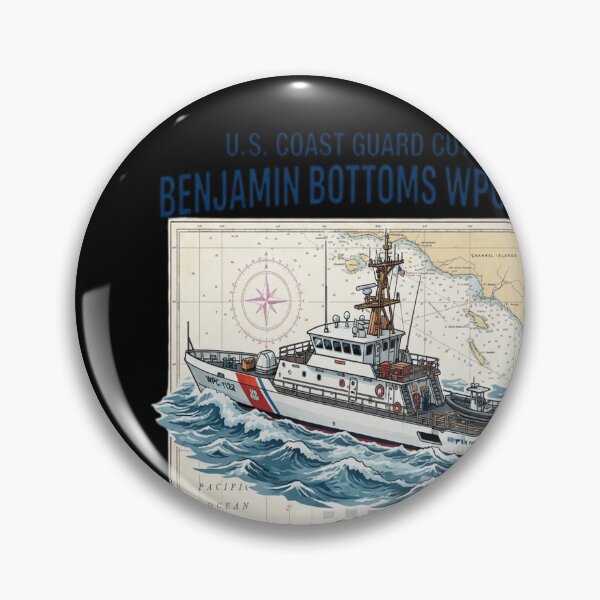 Item preview, Chart Art - Coast Guard Cutter Benjamin Bottoms designed and sold by 7xShirt1.