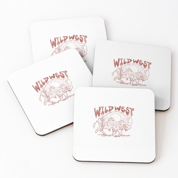 Item preview, Wild West Bison Desert Landscape Graphic designed and sold by The secret storage room.