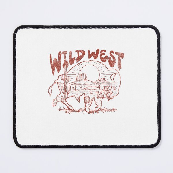 Item preview, Wild West Bison Desert Landscape Graphic designed and sold by The secret storage room.