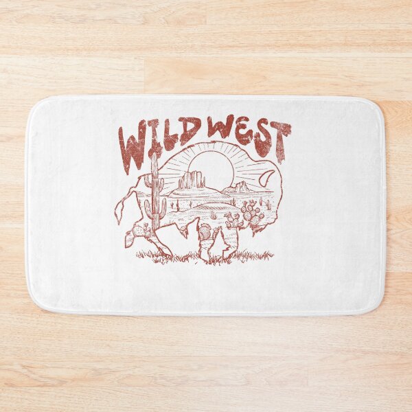 Item preview, Wild West Bison Desert Landscape Graphic designed and sold by The secret storage room.