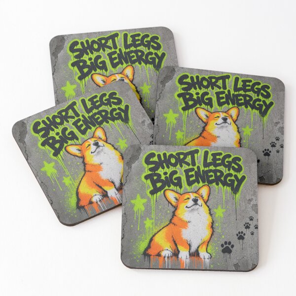 Item preview, Short Legs Big Energy – Corgi Graffiti Design designed and sold by Arrow2025.