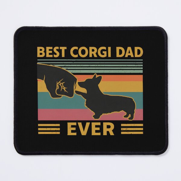 Item preview, Best Corgi Dad Ever Retro Fist Bump designed and sold by SoyLamderma.