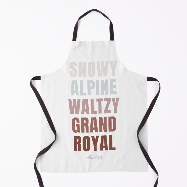 Item preview, Austria Word Art, Snowy Alpine Waltzy Grand Royal Art designed and sold by MarkedArtPrints.