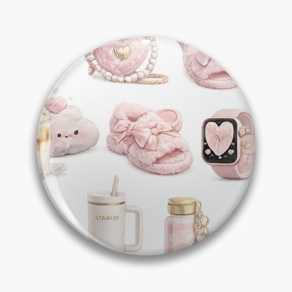 Item preview, Soft Pink Aesthetic Coquette Lifestyle Water Bottle Bows Cute designed and sold by Rehnair.