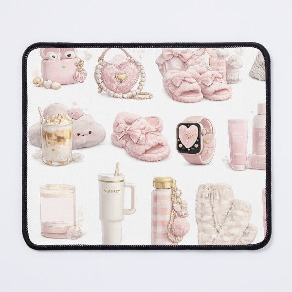 Item preview, Soft Pink Aesthetic Coquette Lifestyle Water Bottle Bows Cute designed and sold by Rehnair.