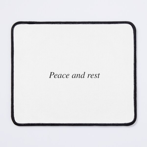 Item preview, Peace and rest designed and sold by AnotherSaying.