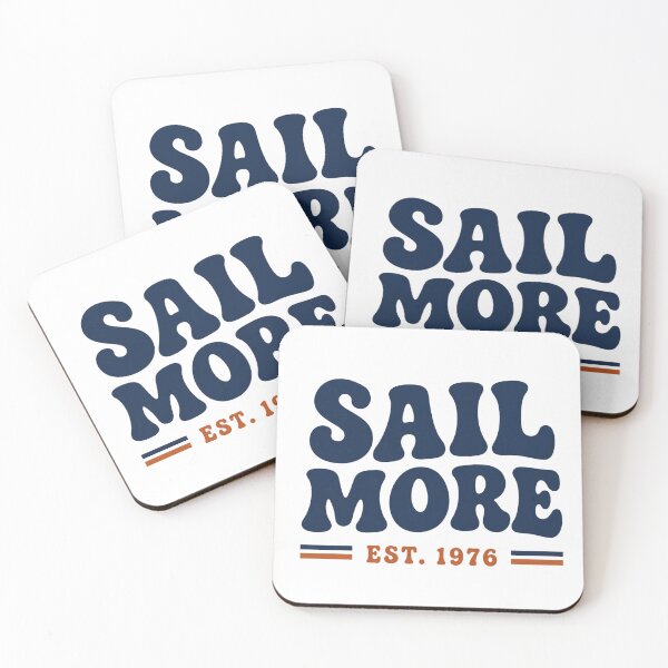 Item preview, Vintage Retro 70s Sail More Sailing Graphic designed and sold by MWSailingClub.
