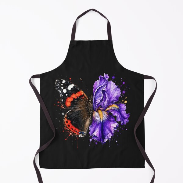 Item preview, Iris Butterfly Watercolor Illustration designed and sold by ColorSplash123.