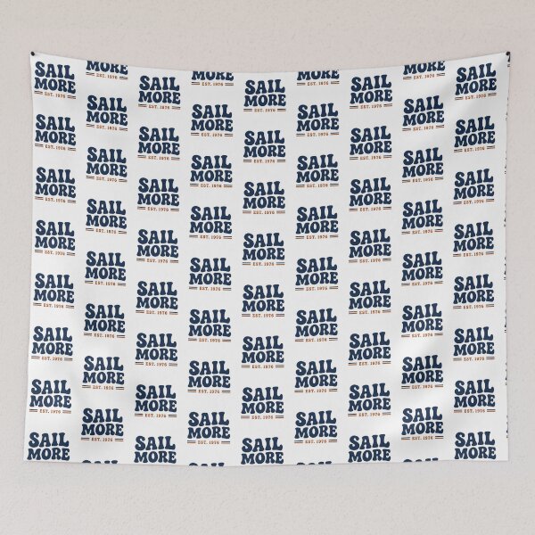 Item preview, Vintage Retro 70s Sail More Sailing Graphic designed and sold by MWSailingClub.