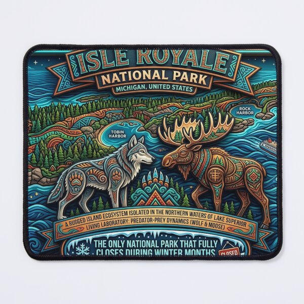 Item preview, ISLE ROYALE NATIONAL PARK MICHIGAN designed and sold by likbatonboot.